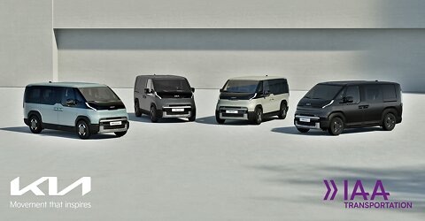 Veelzijdigheid elektrische Kia PV5 in spotlights op IAA Transportation Hannover 