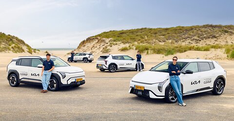 Kia: nieuwe elektrische modellen helpen Ocean Cleanup bij tegengaan vervuiling