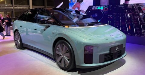 Li Auto kiest Parijse autobeurs als springplank supersnel ladende Li 6